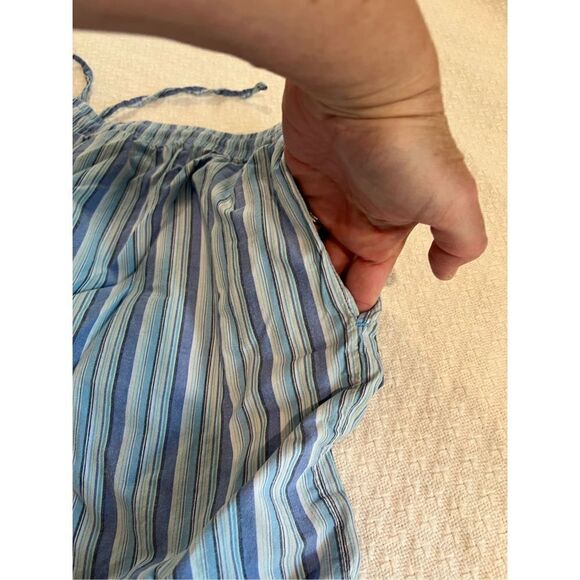 Set of 2 Vanity Fair striped Cotton pajama shorts - Picture 9 of 12
